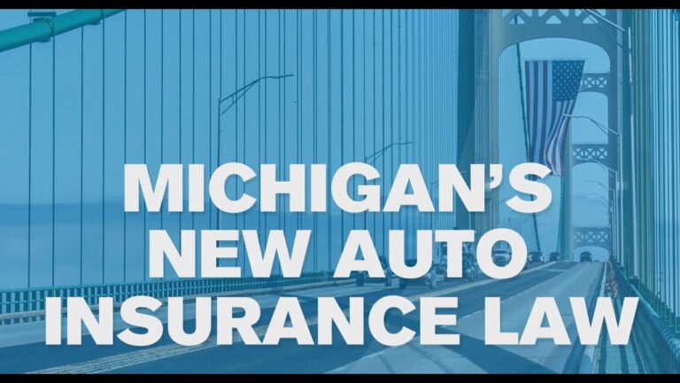 Michigan No-Fault Insurance